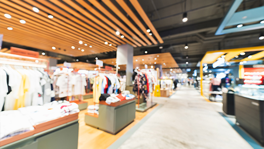 This image shows the inside of a retail store.